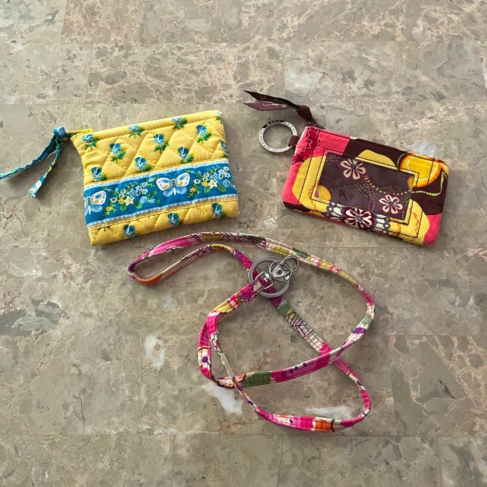 Vera Bradley 3 piece preloved bundle